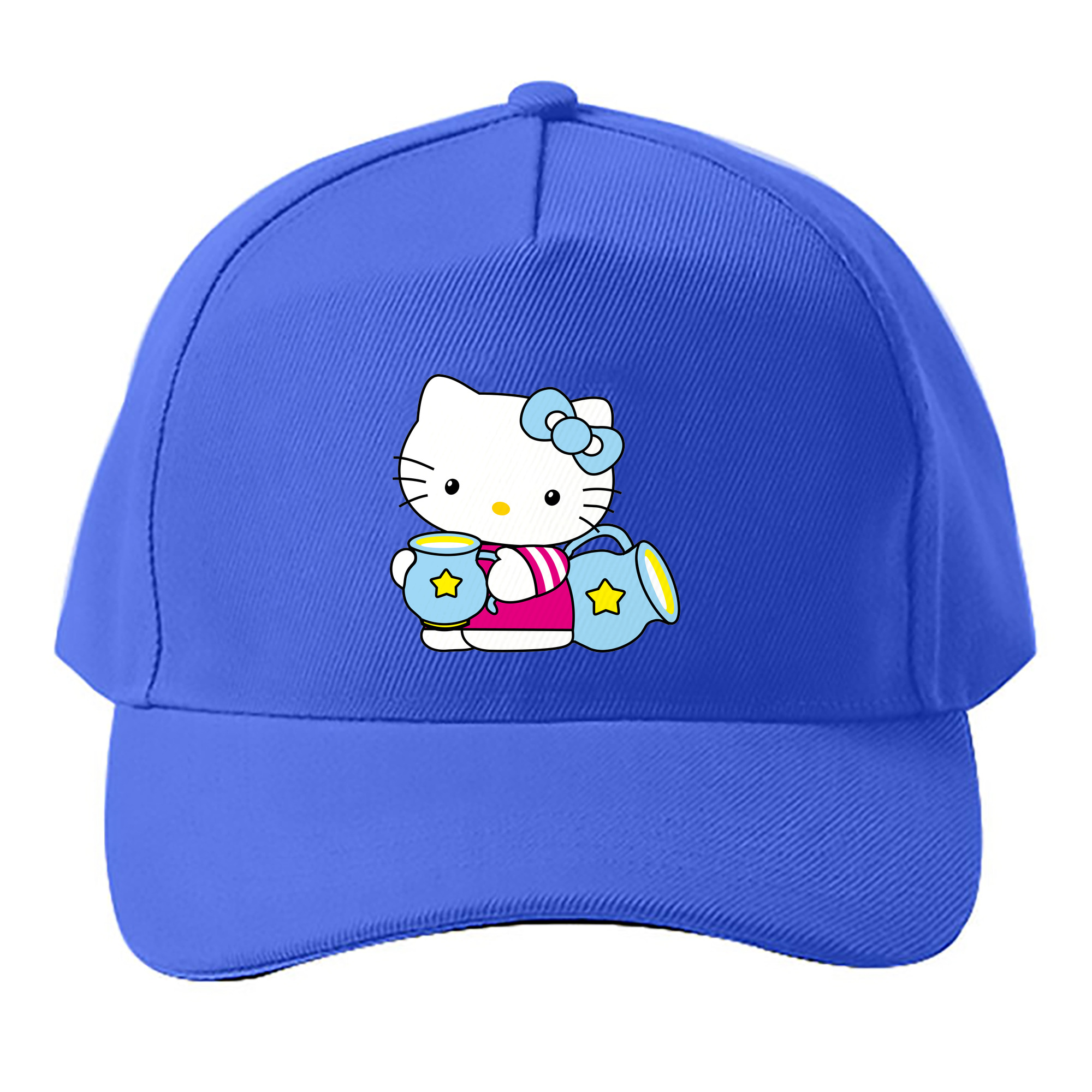 （画像用） Hello Kitty ハローキティ ベースボールキャップ 綿100％ 男女兼用 帽子 スポーツ